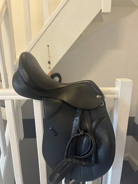 Sella mista Thorowgood  T8 GP compact bas garrot 17" - 2024