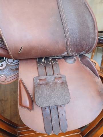 Sella da salto ostacoli Delgrange Cso plate 17'5 17.5" - 2025