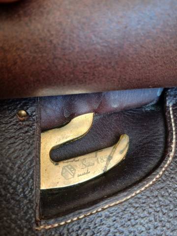 Sella da salto ostacoli Delgrange Cso plate 17'5 17.5" - 2025