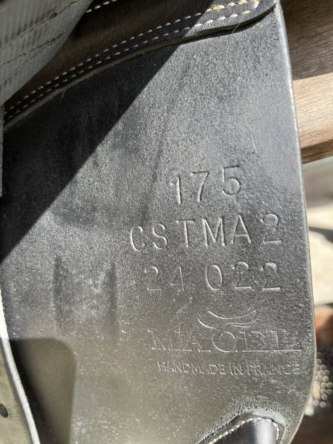 Sella da salto ostacoli Macel  17.5" - 2024