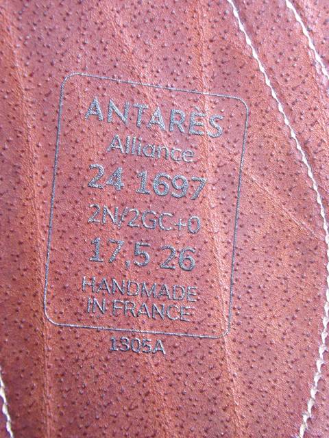Sella da dressage Antar&egrave;s  17.5" - 2024