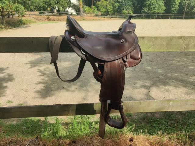 Sella da trekking  Deuber & Partner Western Startrekk shorty 17" - 2020