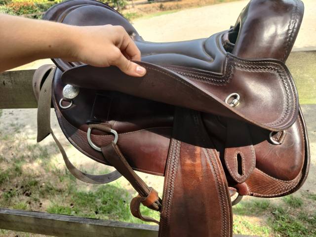 Sella da trekking  Deuber & Partner Western Startrekk shorty 17" - 2020