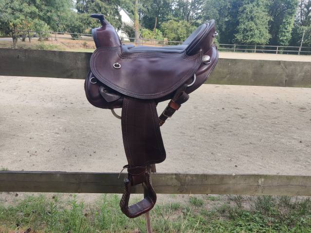 Sella da trekking  Deuber & Partner Western Startrekk shorty 17" - 2020