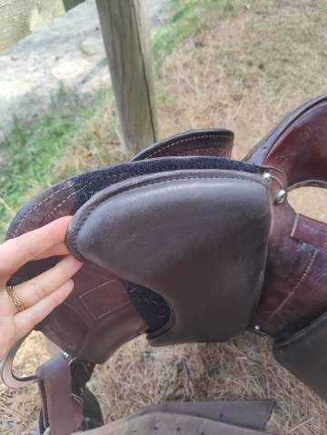 Sella da trekking  Deuber & Partner Western Startrekk shorty 17" - 2020