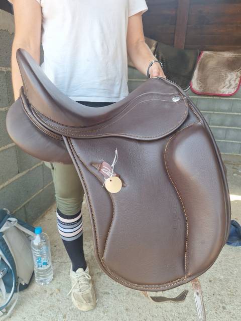 Sella da dressage Zaldi  17" - 2021