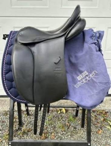 Sella da dressage Stubben  17" - 2012