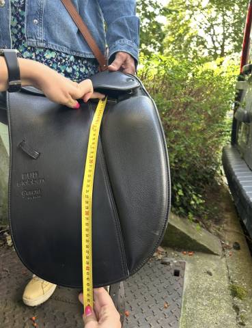 Sella da dressage Stubben  17" - 2012