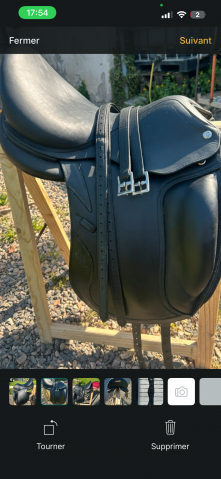 Sella da dressage CWD  17.5" - 2016