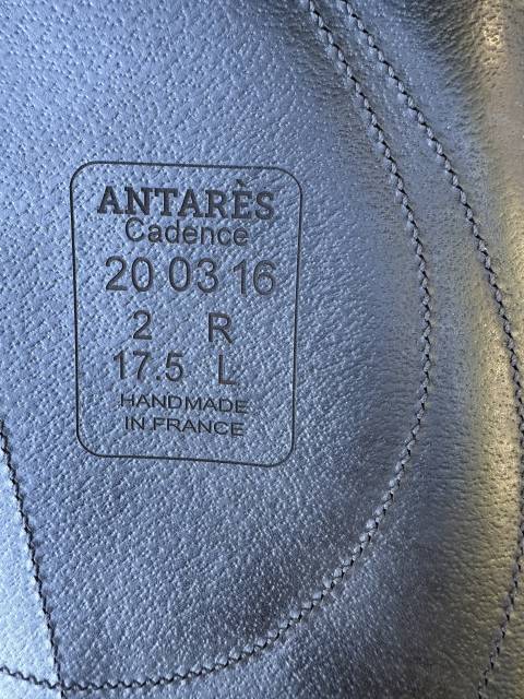 Sella da dressage Antar&egrave;s  17.5" - 2020