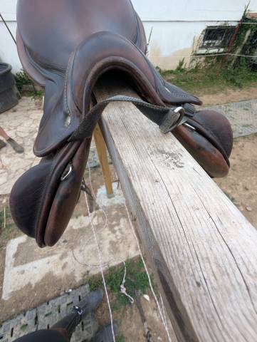 Sella da cross  SCB - Sellerie C&ocirc;te Basque  17.5" - 2018