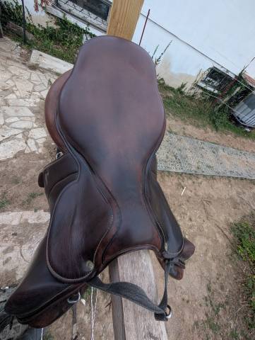 Sella da cross  SCB - Sellerie C&ocirc;te Basque  17.5" - 2018