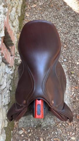 Sella da salto ostacoli Prestige Italia Michel Robert 17.5" - 2012