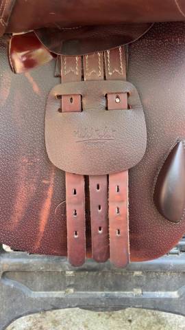 Sella da salto ostacoli Prestige Italia Michel Robert 17.5" - 2012