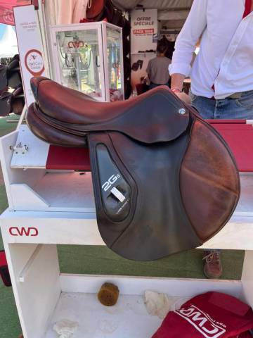Sella da salto ostacoli CWD 2 gs 17.5" - 2013