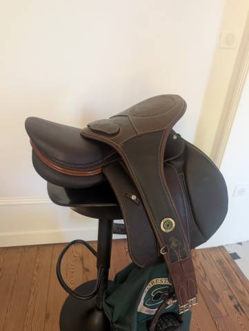 Sella da salto ostacoli Forestier  17.5" - 2025