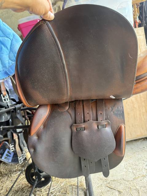 Sella da salto ostacoli Butet  17.5" - 2014