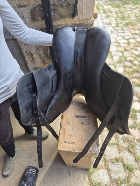 Sella da salto ostacoli Prestige Italia  17.5" - 2015
