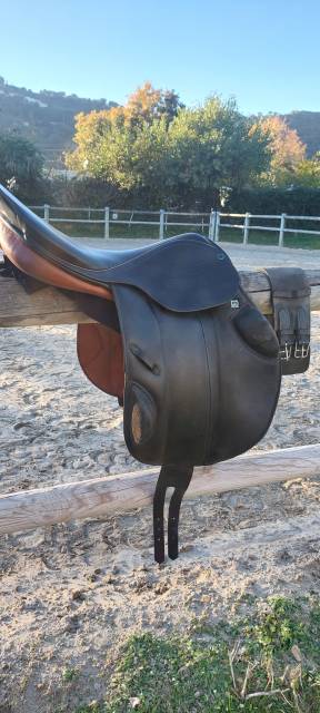 Sella da salto ostacoli Stubben Cavaleria rc 18" - 1996