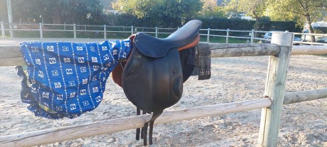 Sella da salto ostacoli Stubben Cavaleria rc 18" - 1996