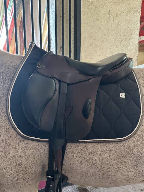 Sella mista Gaston Mercier  17.5" - 2019
