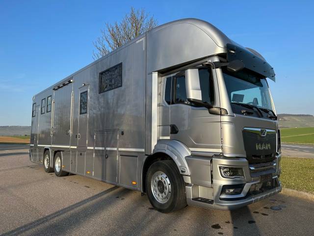 Camion per Cavalli HTI MAN TGS 26.470 HTI PROFESSIONAL 8 2026 Nuovo