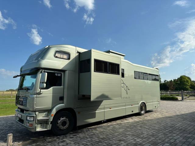 Camion per Cavalli Man MAN TGM 18.290 ROELOFSEN POP OUT & PUSH UP 2008 Occasione