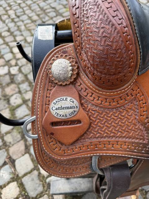 Sella western  Cattleman's - Reining 17" - 2019