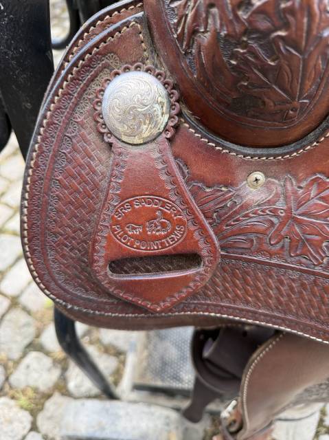 Sella western  SRS Saddlery 17" - 2023