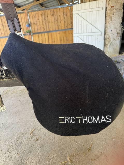 Sella da salto ostacoli Eric Thomas Mixte Hybrid  17" - 2023
