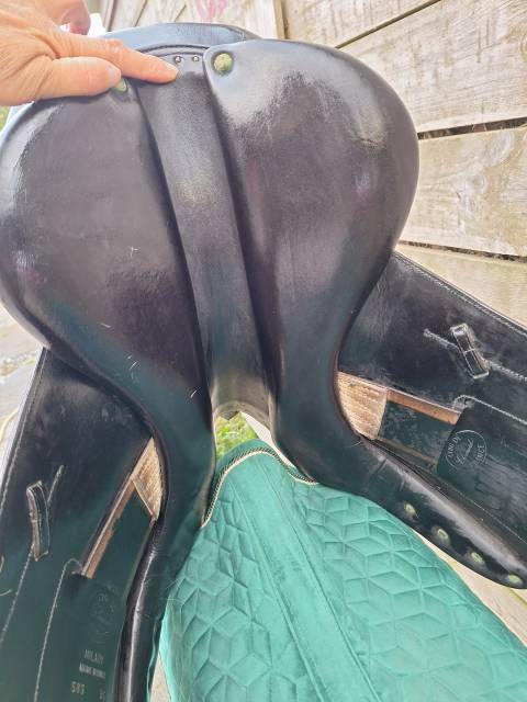 Sella da dressage Devoucoux  17.5" - 1996