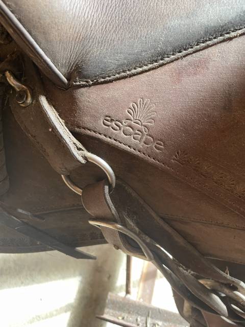 Sella western Fouganza  17" - 2020