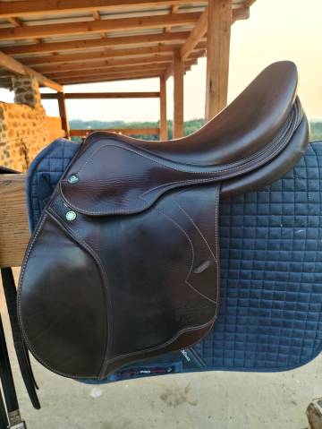 Sella da salto ostacoli Prestige Italia  17" - 2014