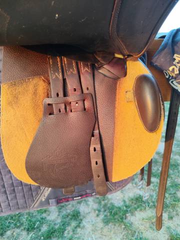 Sella da salto ostacoli Prestige Italia  17" - 2014
