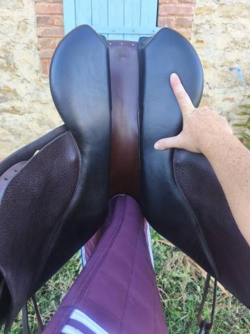 Sella da salto ostacoli Forestier  16" - 2018