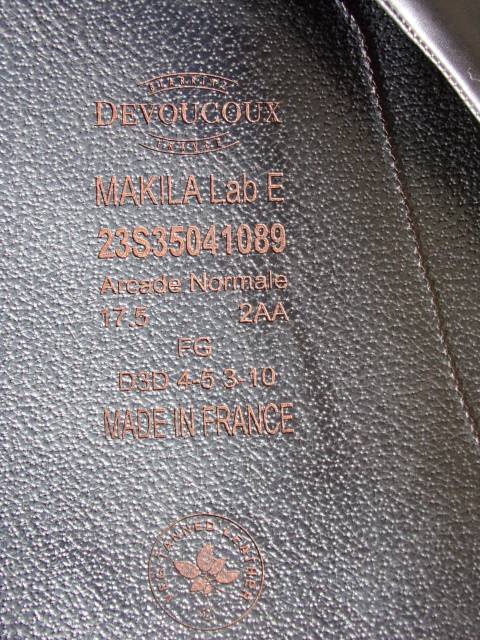 Sella da dressage Devoucoux  17.5" - 2023