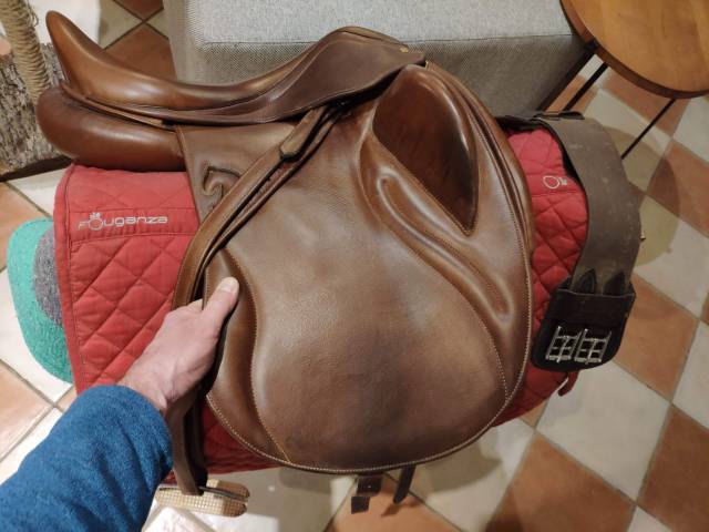 Sella da dressage Darroze Monoquartier  17" - 2020