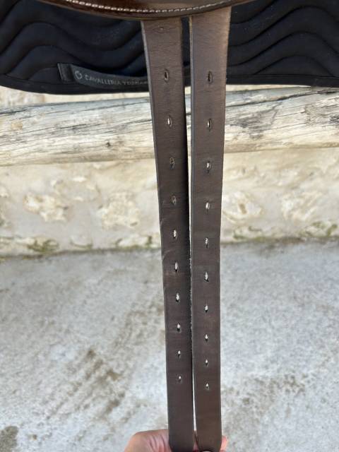 Sella da salto ostacoli Time Rider  17.5" - 2018