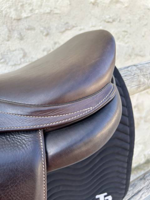 Sella da salto ostacoli Time Rider  17.5" - 2018