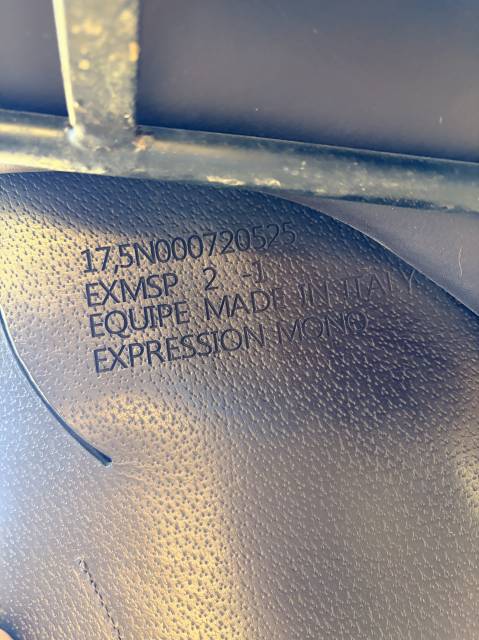 Sella mista Equipe  17.5" - 2025