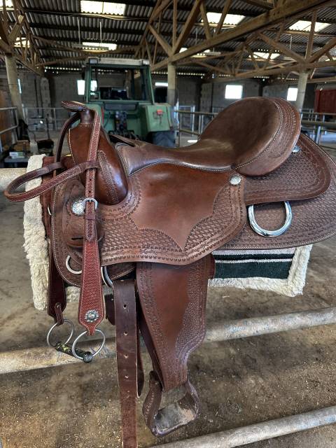 Sella western  Bennett brother 17.5" - 2018