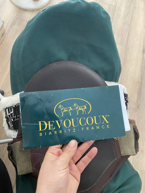 Sella mista Devoucoux  17.5" - 2020