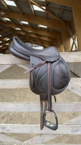 Sella mista Devoucoux  17.5" - 2018