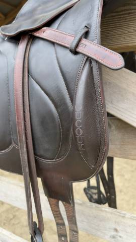 Sella mista Devoucoux  17.5" - 2018