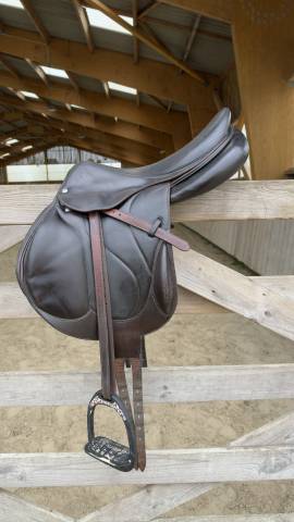 Sella mista Devoucoux  17.5" - 2018
