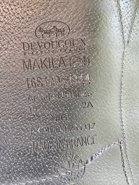 Sella da dressage Devoucoux  18" - 2016