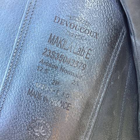Sella da dressage Devoucoux  17.5" - 2023