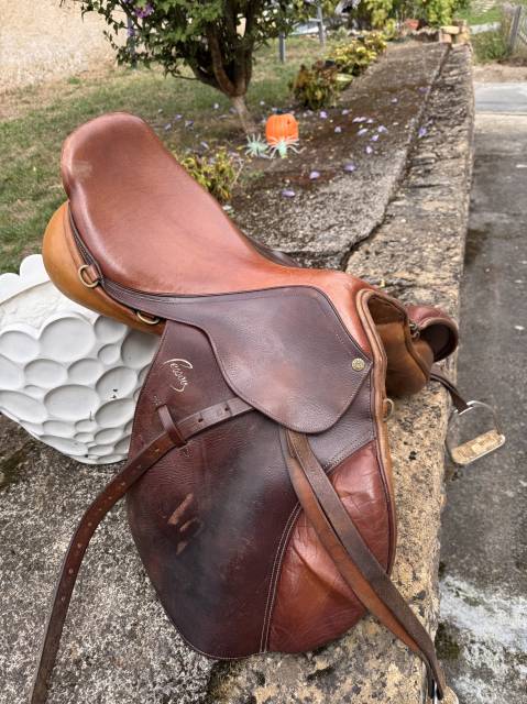 Sella da salto ostacoli Prestige Italia  17.5" - 2014