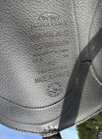 Sella da dressage Devoucoux  17.5" - 2017