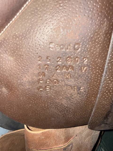 Sella mista Forestier  17" - 2025